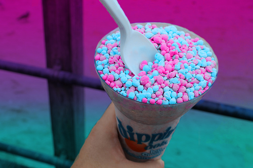 dippin dots Ice Cream Flavors at Amusement Parks